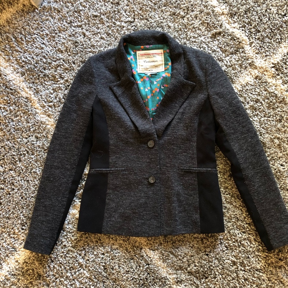 Anthropologie Cartonnier blazer